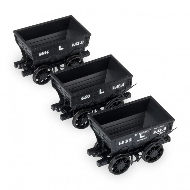 Accurascale Londonderry Collieries 4T 'Black Wagons' Pack