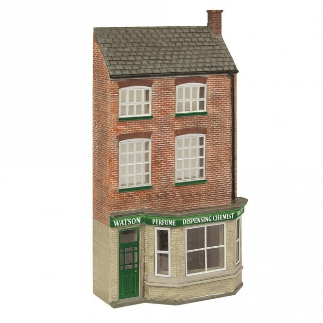 Scenecraft Low Relief Dispensing Chemist Green (OO)