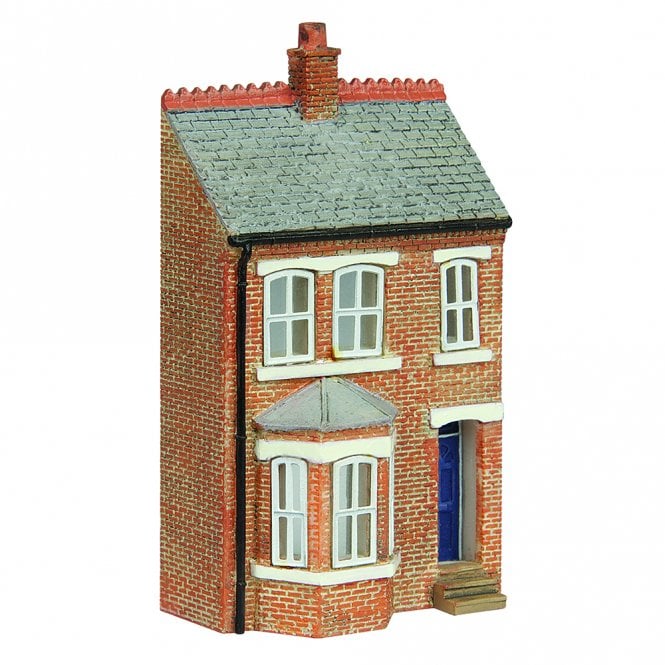 Scenecraft Low Relief Left Hand Bay Terrace - Blue (N)