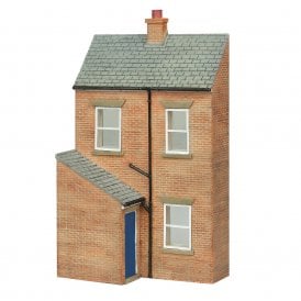 Low Relief Rear of Terrace (Right) Hand Door Blue (OO)