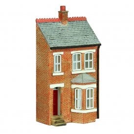 Low Relief Right Hand Bay Terrace - Red (N)
