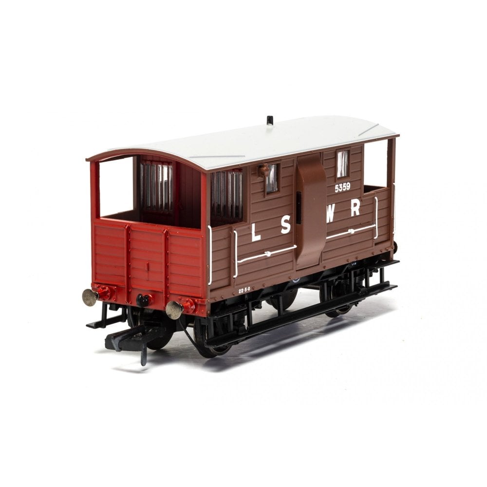 Hornby R6911 LSWR 20T 'New Van' Goods Brake Van 9646 - Era 2