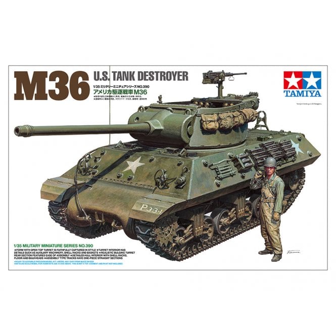 Tamiya M36 US Tank Destroyer (1:35)