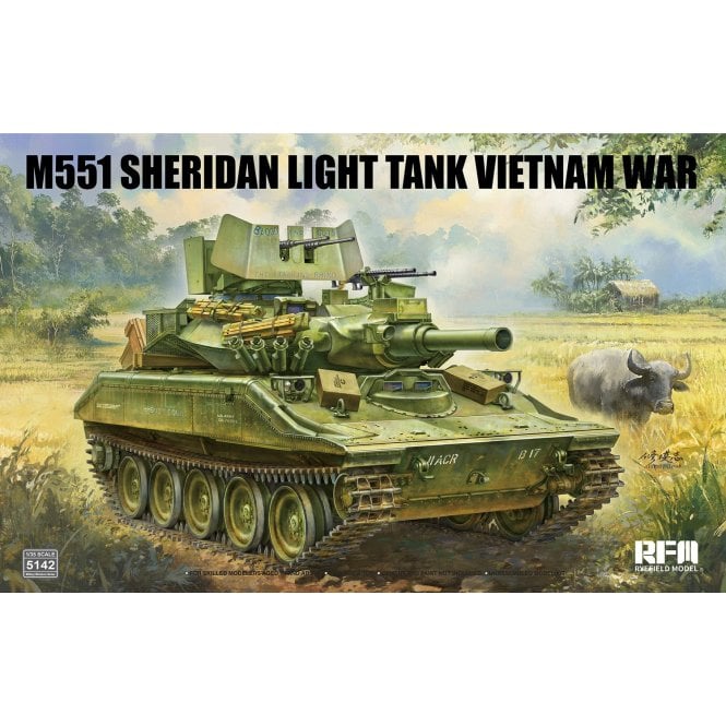 Rye Field Models M551 Sheridan Light Tank - Vietnam War (1:35)