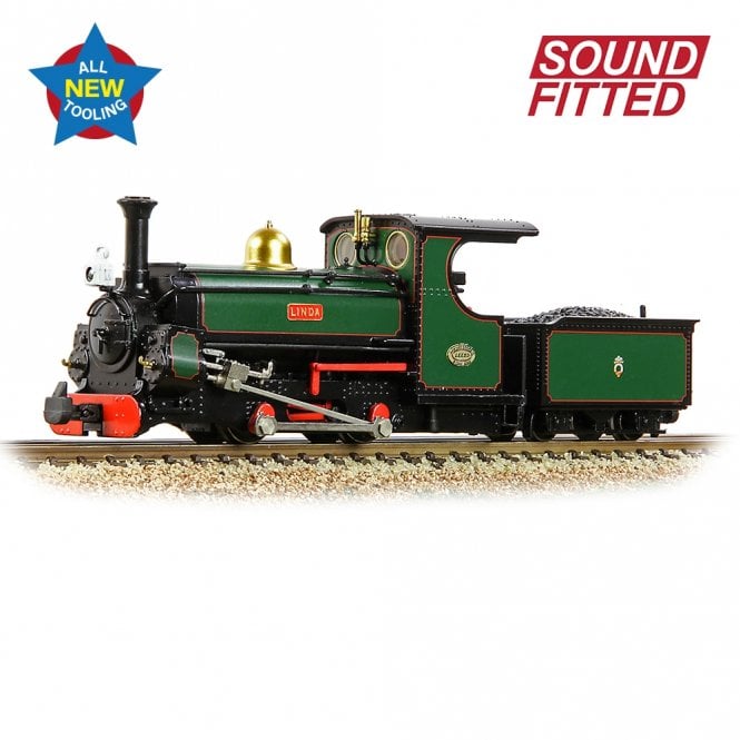 Bachmann Mainline Hunslet 0-4-0STT ‘Linda’ Ffestiniog Railway Green S/F