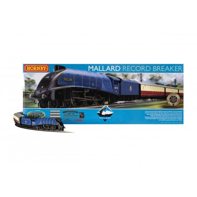 Hornby Mallard Record Breaker Train Set