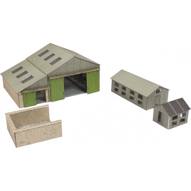 Metcalfe N Manor Farm Buildings - N Scale