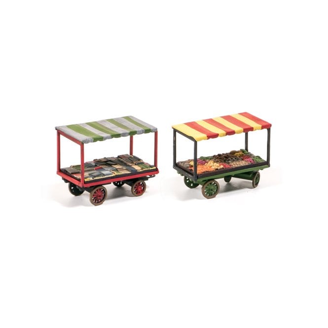 Wills Market Stalls - 4 wheel Barrows Inc. Loads
