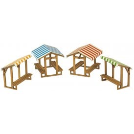 Market Stalls - N Scale