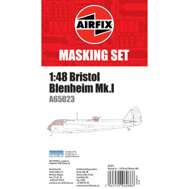 Masking Set - Bristol Blenheim Mk.I - 1:48 Scale