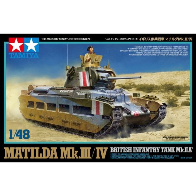 Tamiya Matilda MKIII/IV British Infantry Tank (1:48)