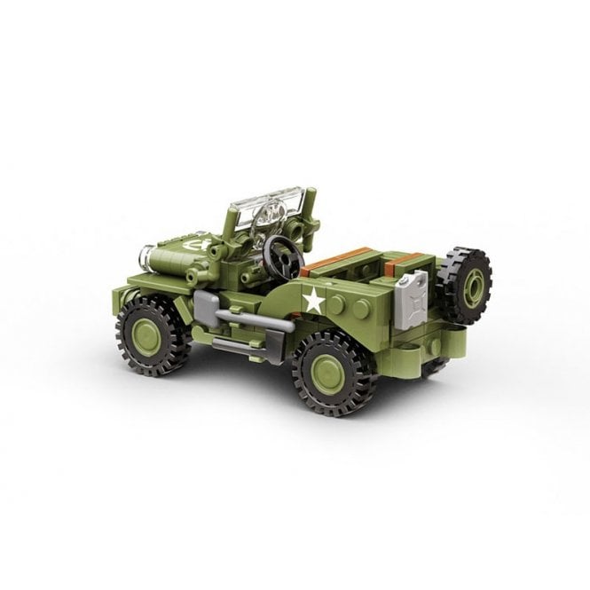 Build Army MB Jeep (1:33)