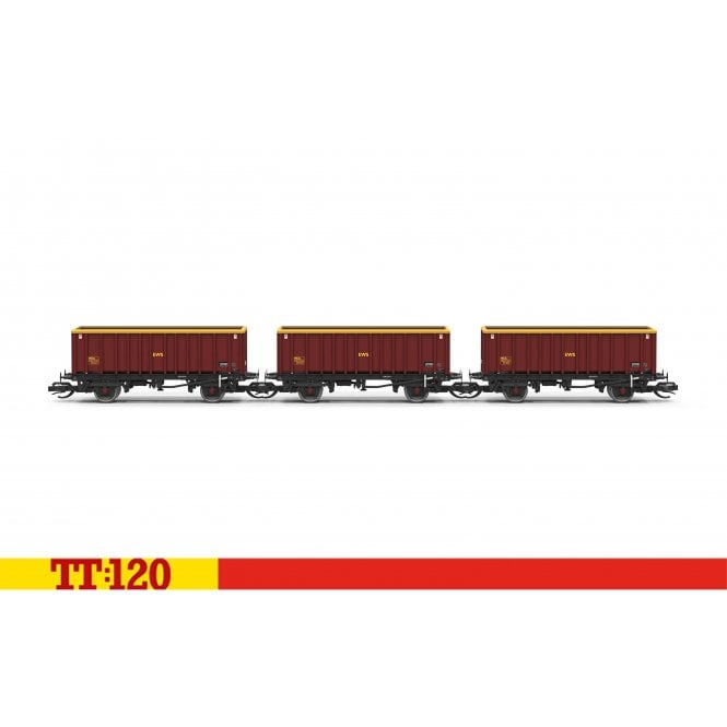 Hornby MEA Wagon EWS 391340, 391434 & 391569 Triple Pack (TT)
