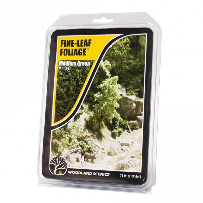 Woodland Scenics Medium Green Fine Leaf Foliage
