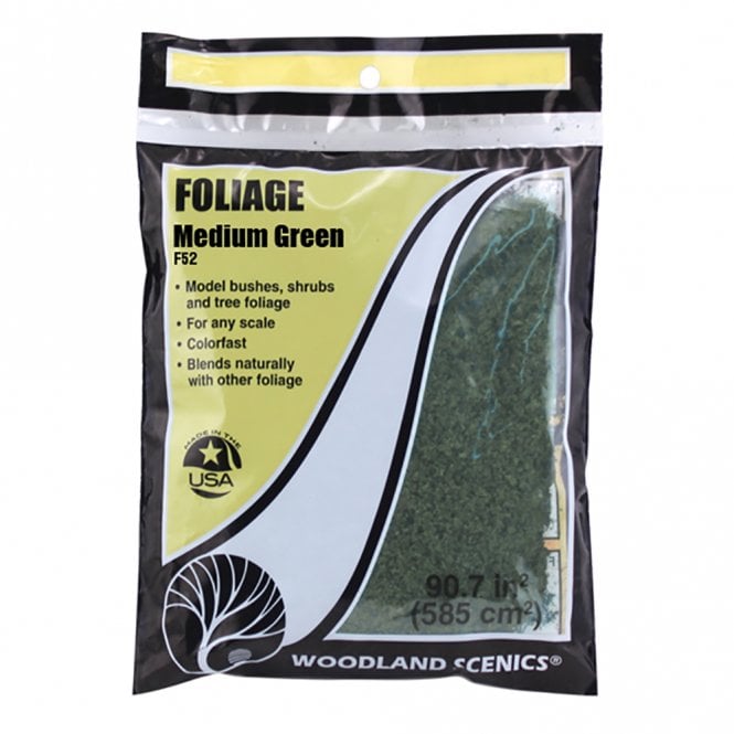 Woodland Scenics Medium Green Foliage