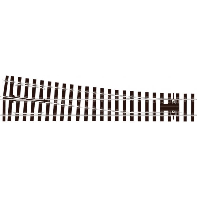 Medium Radius (1828mm - 72”) Turnout Right Hand Electrofrog