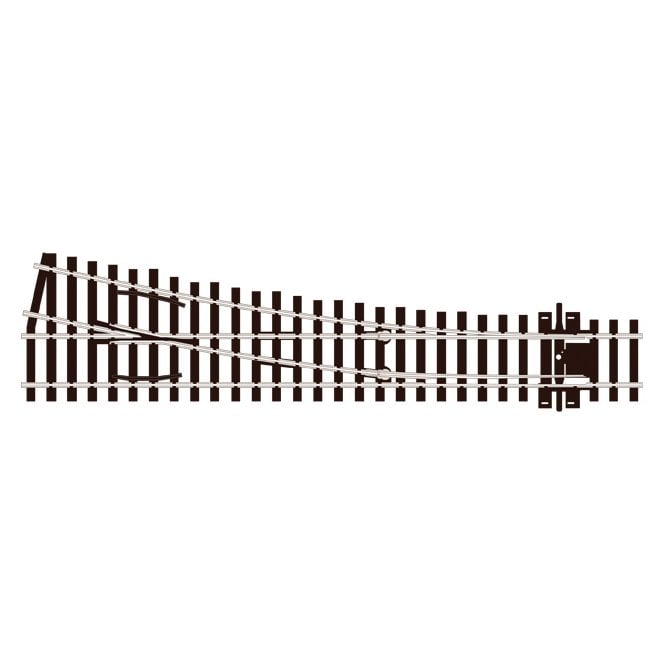 Peco Medium Radius Right Hand - Code 75 - Electrofrog