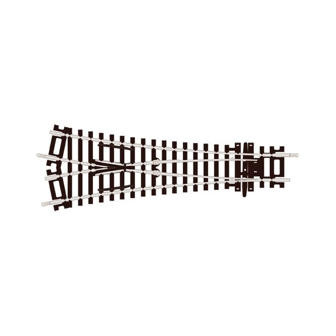 Peco Medium Radius Y Turnout - Setrack - Insulfrog