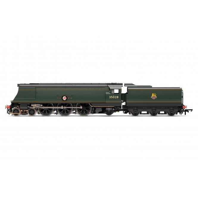 Hornby Merchant Navy 35028 'Clan Line' BR Green (Early) (Sound/Smoke)