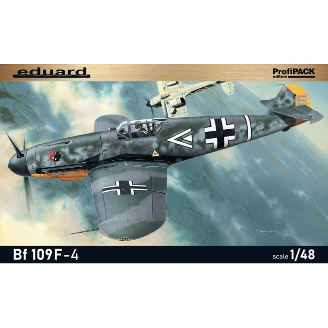 Eduard Messerschmitt Bf109F-4 (Profipack) (1:48)