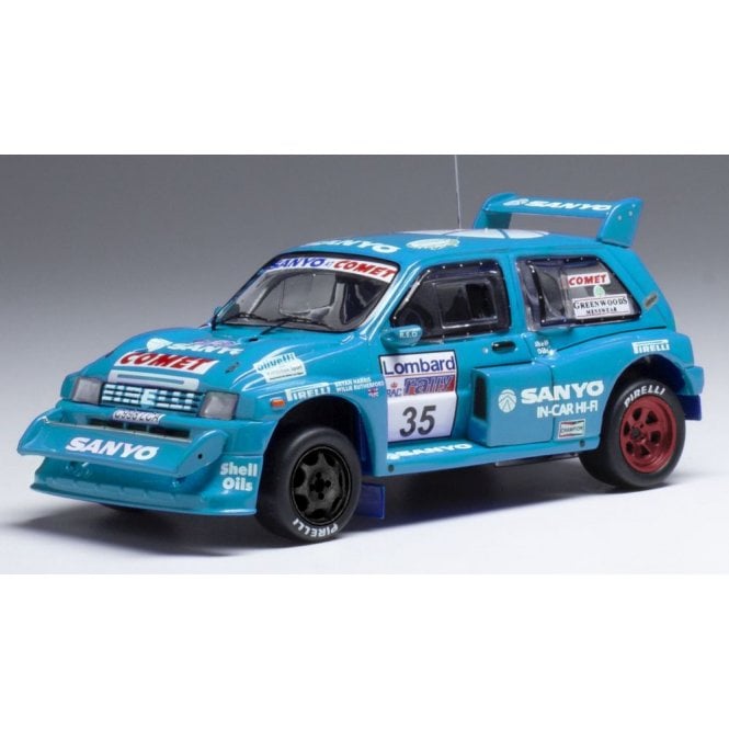 Ixo Models MG Metro 6R4 #35 RAC Rally 1986 W.Rutherford/B.Harris (1:43)
