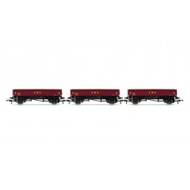Hornby MHA Ballast Wagon, Three Pack EWS - Era 9