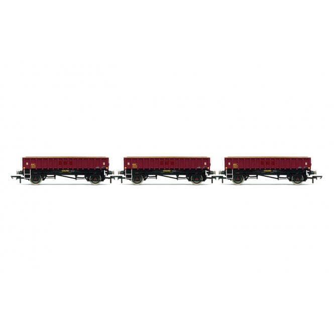 Hornby MHA Ballast Wagon, Three Pack, Ex EWS - Era 8