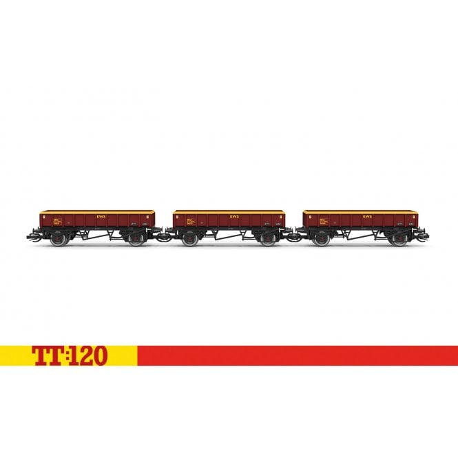 Hornby MHA ‘Coalfish’ Wagon EWS 396059, 396776 & 396999 Triple Pack(TT)