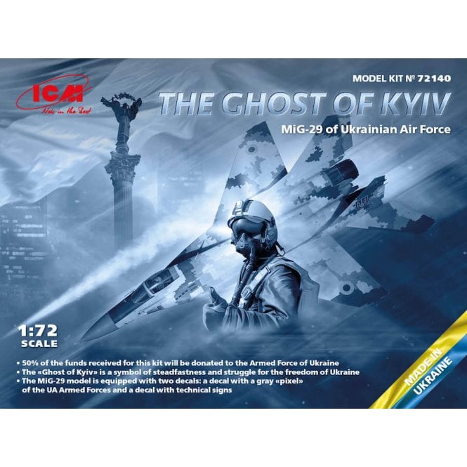 ICM MiG-29 'The Ghost of Kyiv' Ukrainian Air Force (1:72)