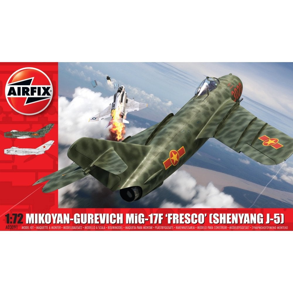 Airfix A03091 Mig 17F