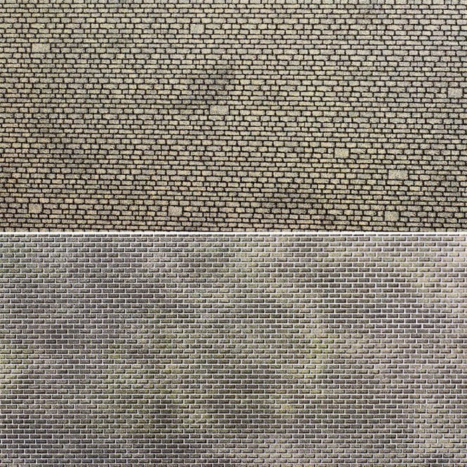 Metcalfe N Mixed Stonework - N Scale