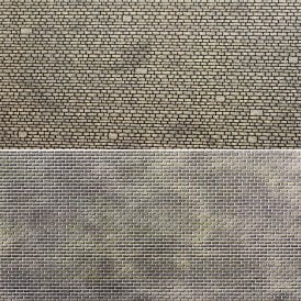 Mixed Stonework - N Scale