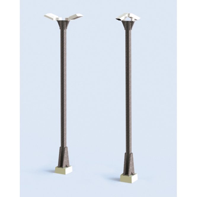 Wills Modern Level Crossing CCTV Post - Cameras - & Lights