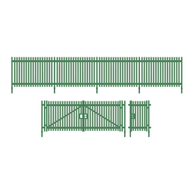 Wills Modern Palisade Fencing with Gates(1460mm)