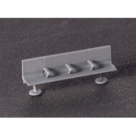 Modern Platform Seating (12) Unpainted (OO/HO)