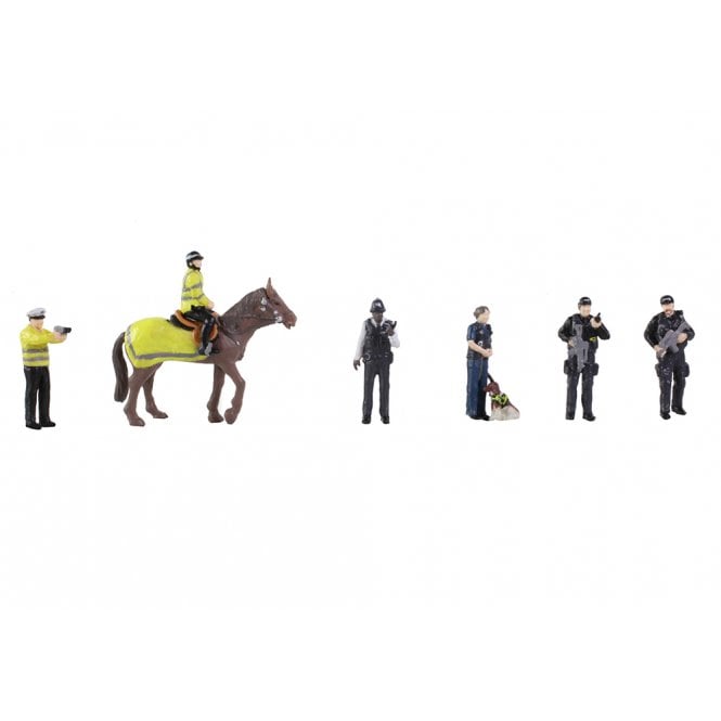 Scenecraft Modern Police Figures (OO)
