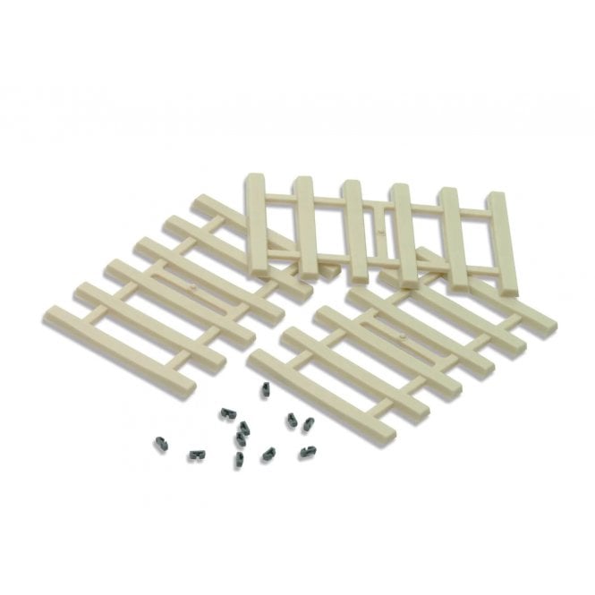 Peco Moulded Concrete Type Sleepers and separate rail fixings