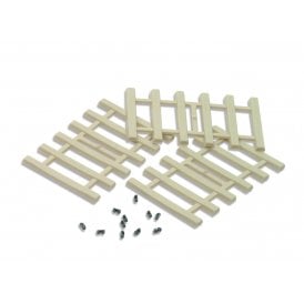 Moulded Concrete Type Sleepers and separate rail fixings