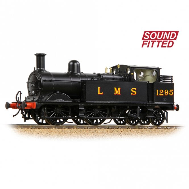 Bachmann MR 1532 (1P) Tank 1295 LMS Black - DCC Sound Fitted