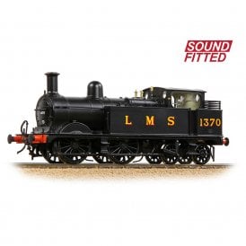 MR 1532 (1P) Tank 1370 LMS Black - DCC Sound Fitted