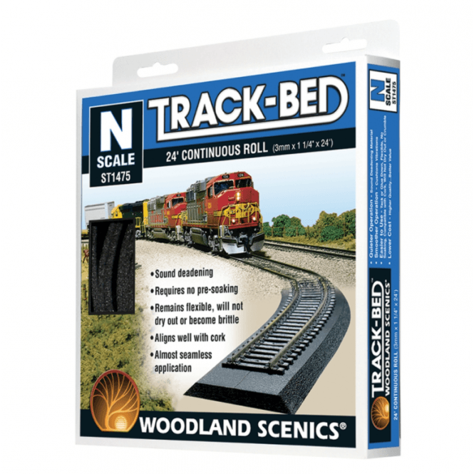Woodland Scenics N Track-Bed™ Roll 24'