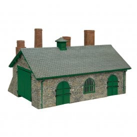 Narrow Gauge Blacksmith's and Wagon Workshop Green (OO-9)