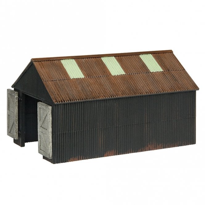 Scenecraft Narrow Gauge (NG7) Corrugated Engine Shed