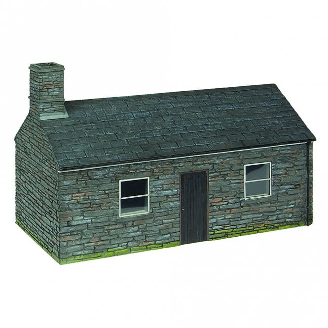 Scenecraft Narrow Gauge (NG7) Slate Built Workers Cottage