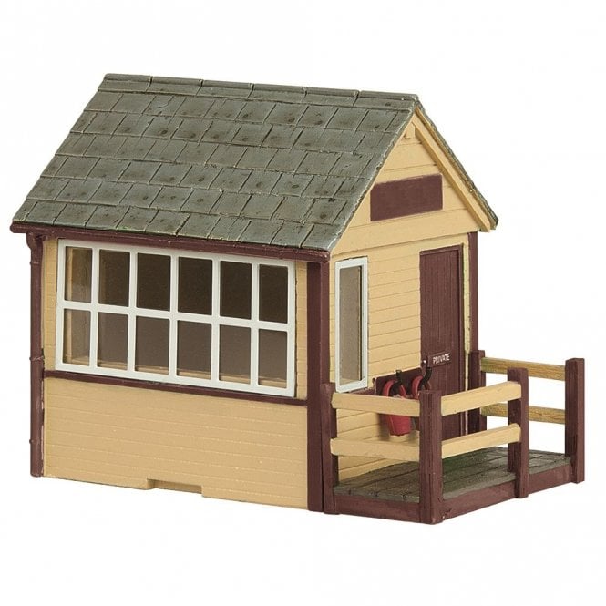 Scenecraft Narrow Gauge (OO9) Signal Cabin - Brown