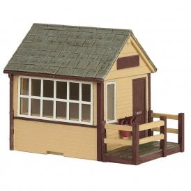 Narrow Gauge (OO9) Signal Cabin - Brown