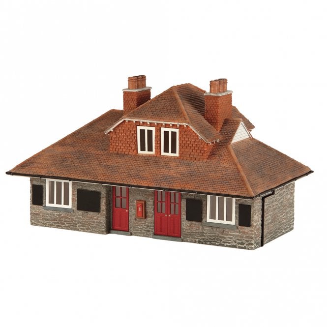 Scenecraft Narrow Gauge Station Red (OO-9)