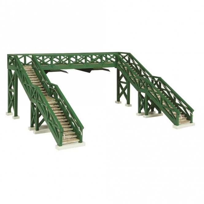 Scenecraft Narrow Gauge Wooden Footbridge Green (OO-9)