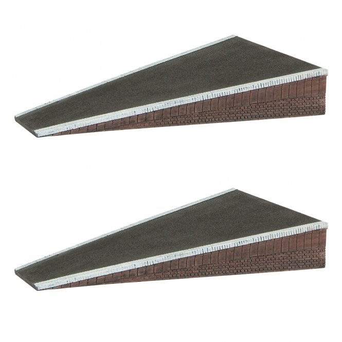 Scenecraft Narrow Platform Ramps (x2) (OO)