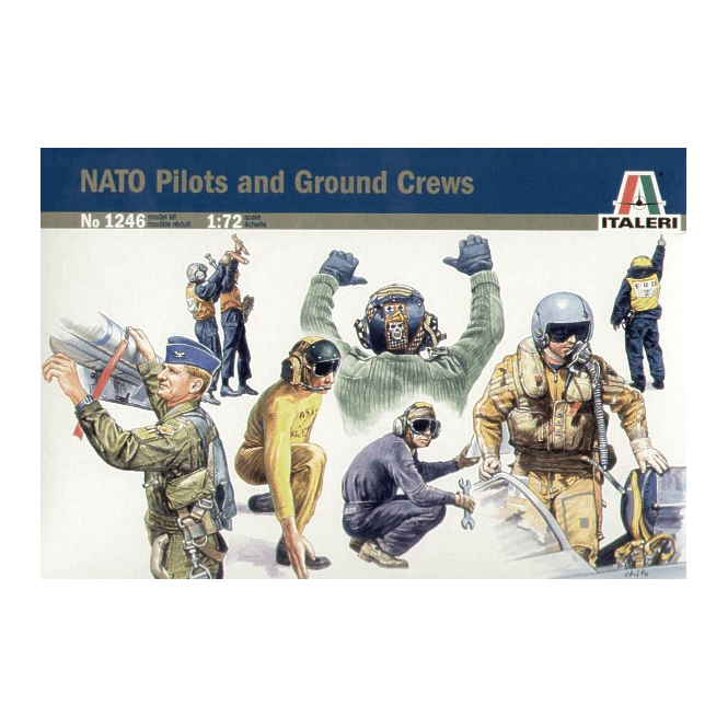 Italeri Nato Pilots and Ground Crew (1:72)